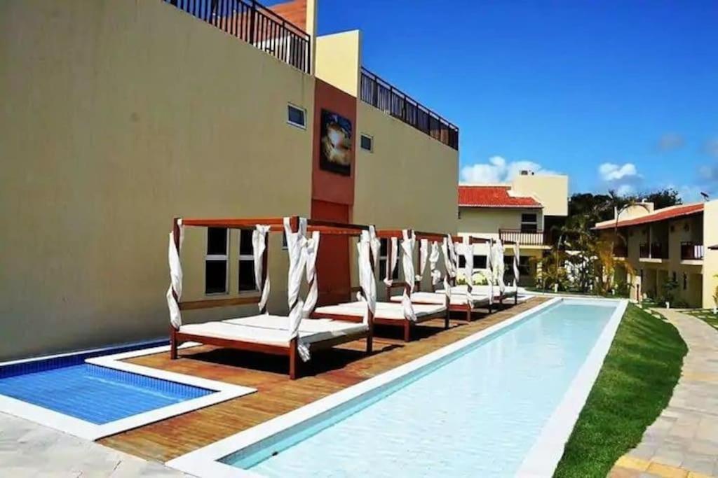 Praia de Pipa Solar Flats - Wood - Pipa Rn 아파트 호텔 외부 사진